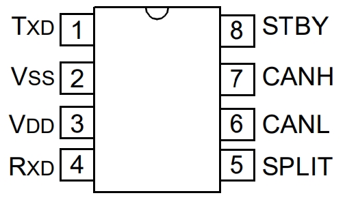 MCP2561-E SN